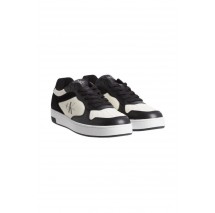 CALVIN KLEIN JEANS BASKET CUPSOLE LOW LACE COR ΠΑΠΟΥΤΣΙ ΑΝΔΡΙΚΟ BLACK/WHITE