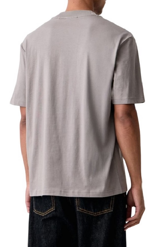 HUGO BOSS NIEROS JERSEY T-SHIRT ΜΠΛΟΥΖΑ ΑΝΔΡΙΚΗ GREY
