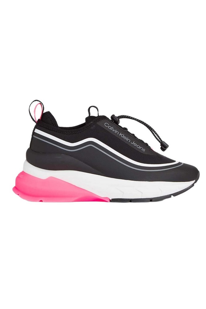 CALVIN KLEIN WEDGE RUNNER SLIP ON WN ΠΑΠΟΥΤΣΙ ΓΥΝΑΙΚΕΙΟ BLACK/PINK