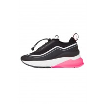 CALVIN KLEIN JEANS WEDGE RUNNER SLIP ON ΠΑΠΟΥΤΣΙ ΓΥΝΑΙΚΕΙΟ BLACK/PINK
