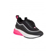 CALVIN KLEIN JEANS WEDGE RUNNER SLIP ON ΠΑΠΟΥΤΣΙ ΓΥΝΑΙΚΕΙΟ BLACK/PINK