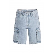 LEVIS 478 BAGGY CARGO SHORTS001GU0004 ΒΕΡΜΟΥΔΑ ΑΝΔΡΙΚΗ INDIGO