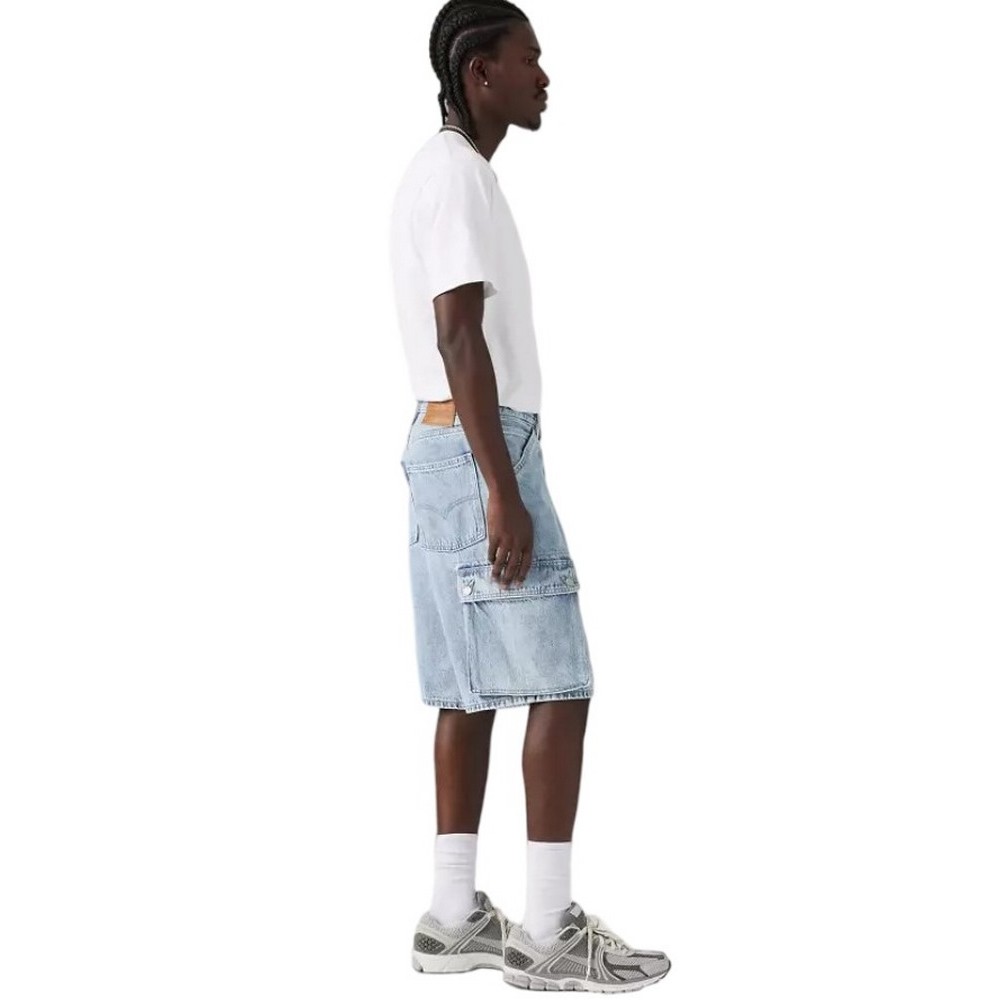 LEVIS 478 BAGGY CARGO SHORTS001GU0004 ΒΕΡΜΟΥΔΑ ΑΝΔΡΙΚΗ INDIGO