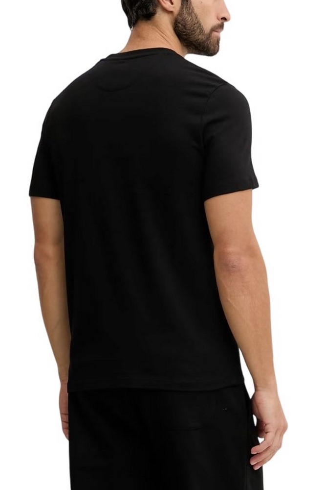GUESS LUTA CN T-SHIRT  ΜΠΛΟΥΖΑ ΑΝΔΡΙΚΗ BLACK