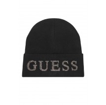 GUESS BEANIE ΣΚΟΥΦΟΣ ΓΥΝΑΙΚΕΙΟΣ BLACK