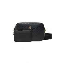 TOMMY HILFIGER DISTINCT CAMERA BAG MONO ΤΣΑΝΤΑ ΓΥΝΑΙΚΕΙΑ BLACK