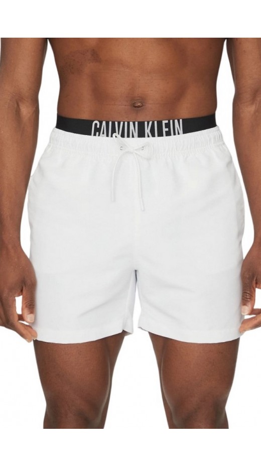 CALVIN KLEIN JEANS MEDIUM DOUBLE WB ΜΑΓΙΟ ΑΝΔΡΙΚΟ WHITE