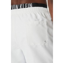 CALVIN KLEIN JEANS MEDIUM DOUBLE WB ΜΑΓΙΟ ΑΝΔΡΙΚΟ WHITE