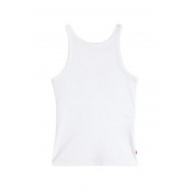 LEVIS ESSENTIAL RIBBED TANK ΤΟΠ ΓΥΝΑΙΚΕΙΟ WHITE