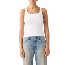 LEVIS ESSENTIAL RIBBED TANK ΤΟΠ ΓΥΝΑΙΚΕΙΟ WHITE
