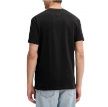 TOMMY JEANS REG BADGE PLAY TEE T-SHIRT ΜΠΛΟΥΖΑ ΑΝΔΡΙΚΗ BLACK