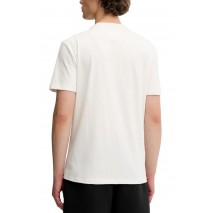 TOMMY JEANS REG BADGE PLAY TEE T-SHIRT ΜΠΛΟΥΖΑ ΑΝΔΡΙΚΗ OFF WHITE