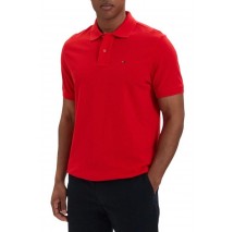 TOMMY JEANS REG ESS POLO EXT T-SHIRT ΜΠΛΟΥΖΑ ΑΝΔΡΙΚΗ RED