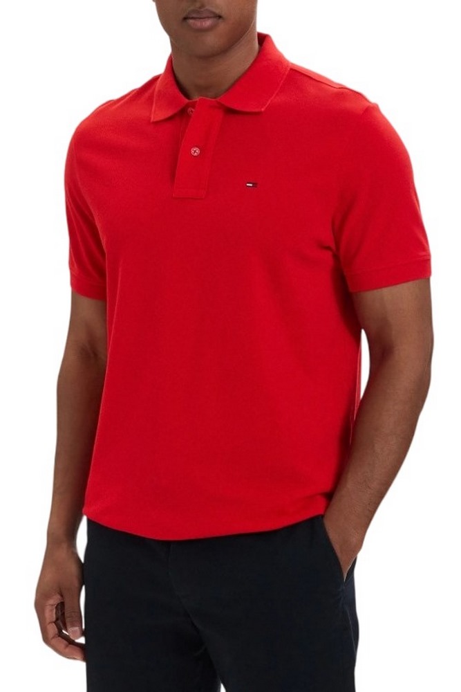 TOMMY JEANS REG ESS POLO EXT T-SHIRT ΜΠΛΟΥΖΑ ΑΝΔΡΙΚΗ RED