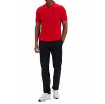TOMMY JEANS REG ESS POLO EXT T-SHIRT ΜΠΛΟΥΖΑ ΑΝΔΡΙΚΗ RED