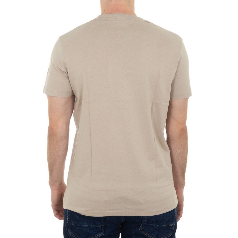 U.S.POLO MICK 000148 EH33 TSHIRT ΜΠΛΟΥΖΑ ΑΝΔΡΙΚΗ BEIGE