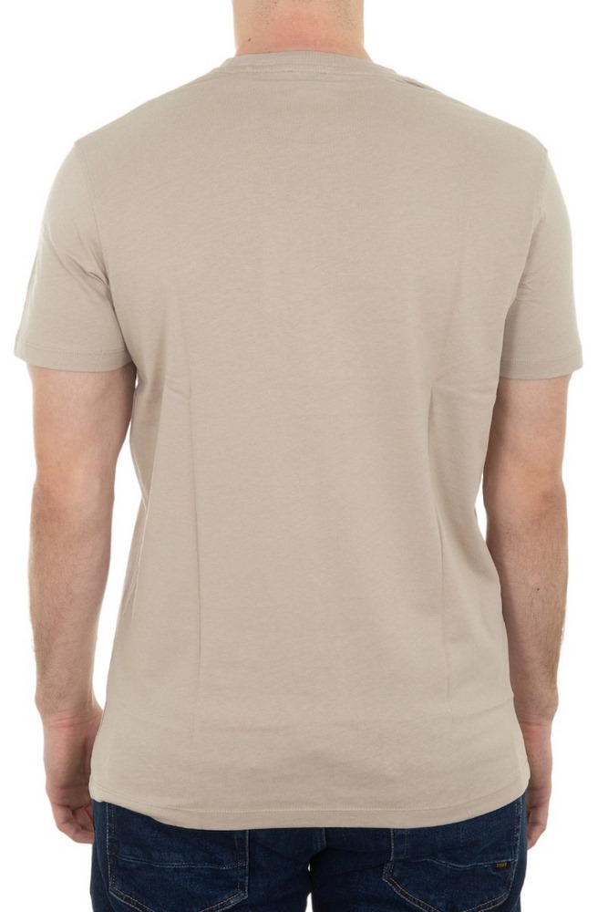 U.S.POLO MICK 000148 EH33 TSHIRT ΜΠΛΟΥΖΑ ΑΝΔΡΙΚΗ BEIGE