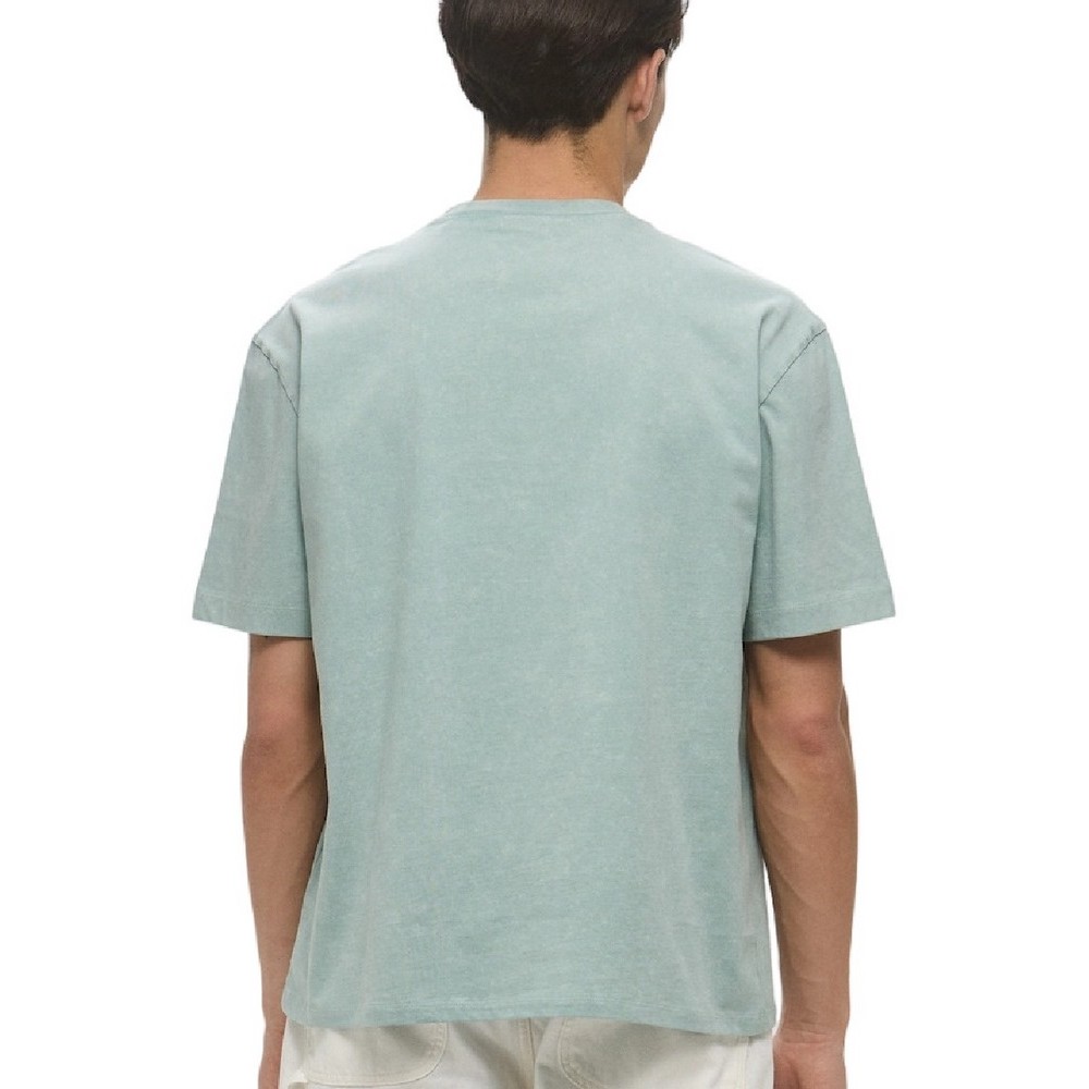 GUESS TRADEMARK TEE T-SHIRT ΜΠΛΟΥΖΑ ΑΝΔΡΙΚΗ MINT