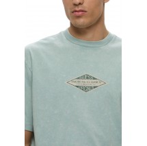 GUESS TRADEMARK TEE T-SHIRT ΜΠΛΟΥΖΑ ΑΝΔΡΙΚΗ MINT