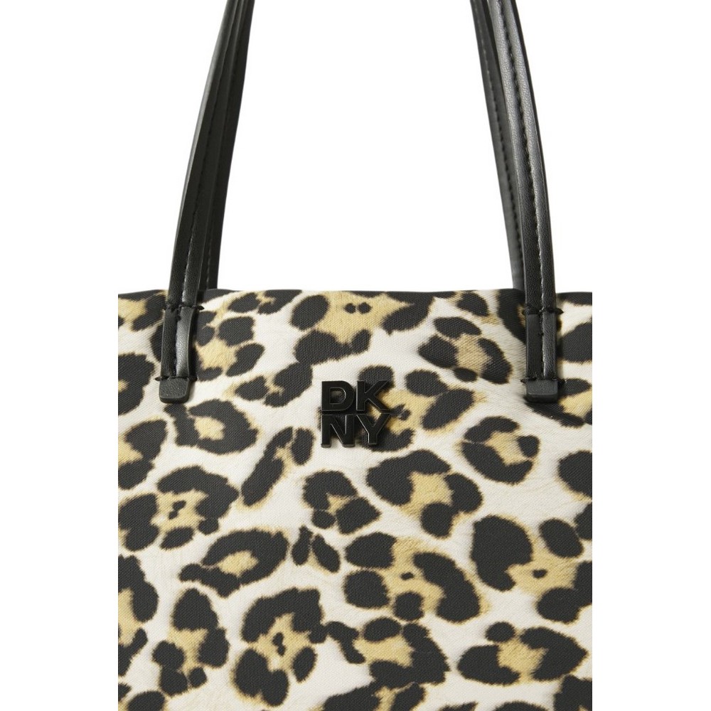 DKNY  JENNY TOTE HANDBAG R52ADJ13 ΤΣΑΝΤΑ ΓΥΝΑΙΚΕΙΑ LEOPARD