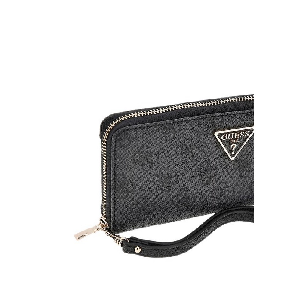 GUESS LAUREL SLG LARGE ZIP AROUND ΠΟΡΤΟΦΟΛΙ ΓΥΝΑΙΚΕΙΟ GREY