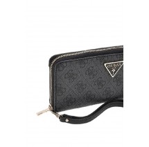 GUESS LAUREL SLG LARGE ZIP AROUND ΠΟΡΤΟΦΟΛΙ ΓΥΝΑΙΚΕΙΟ GREY