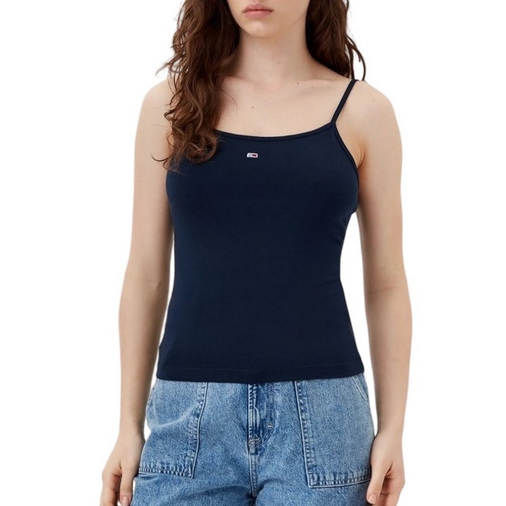 TOMMY JEANS ESSENTIAL STRAP TOP EXT ΤΟΠ ΓΥΝΑΙΚΕΙΟ NAVY