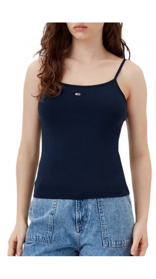 TOMMY JEANS ESSENTIAL STRAP TOP EXT ΤΟΠ ΓΥΝΑΙΚΕΙΟ NAVY