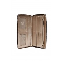 GUESS LAUREL SLG CHEQUE ORGANIZER ΠΟΡΤΟΦΟΛΙ ΓΥΝΑΙΚΕΙΟ BROWN
