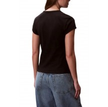 CALVIN KLEIN JEANS GRAPHIC LOGO BABY T-SHIRT ΜΠΛΟΥΖΑ ΓΥΝΑΙΚΕΙΑ BLACK