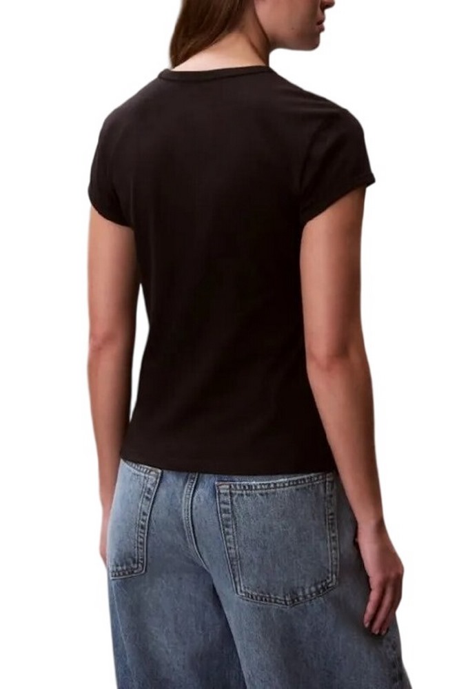 CALVIN KLEIN JEANS GRAPHIC LOGO BABY T-SHIRT ΜΠΛΟΥΖΑ ΓΥΝΑΙΚΕΙΑ BLACK