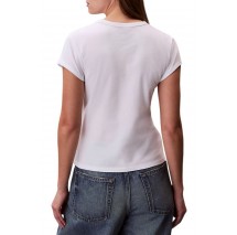 CALVIN KLEIN JEANS GRAPHIC LOGO BABY T-SHIRT ΜΠΛΟΥΖΑ ΓΥΝΑΙΚΕΙΑ BRIGHT WHITE
