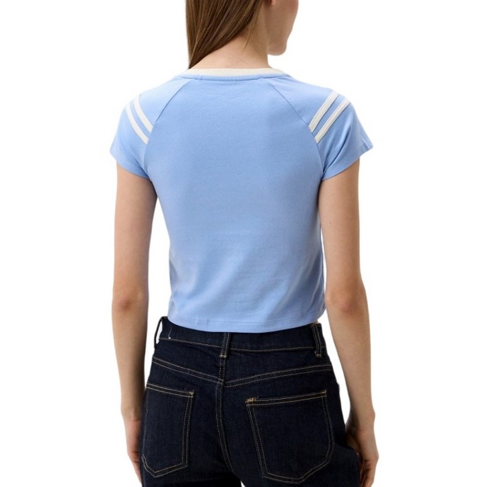 GUESS JEANS SS BABY FIT RAGLAN 81 TEE ΜΠΛΟΥΖΑ ΓΥΝΑΙΚΕΙΑ CIEL