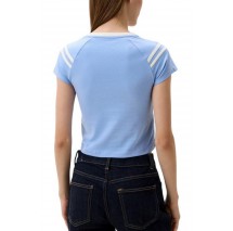 GUESS JEANS SS BABY FIT RAGLAN 81 TEE ΜΠΛΟΥΖΑ ΓΥΝΑΙΚΕΙΑ CIEL