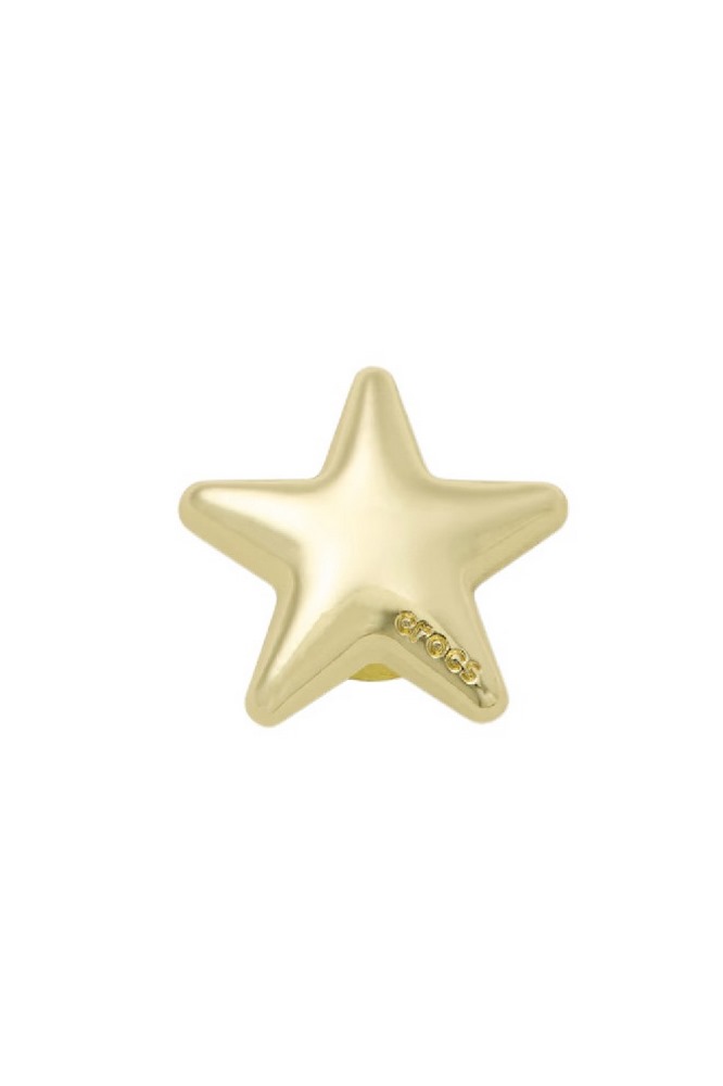 CROCS GOLD BUBBLE STAR JIBBITZ CHARMS ΑΞΕΣΟΥΑΡ ΓΥΝΑΙΚΕΙΟ GOLD