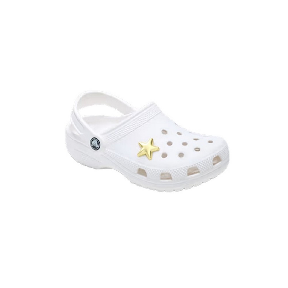 CROCS GOLD BUBBLE STAR JIBBITZ CHARMS ΑΞΕΣΟΥΑΡ ΓΥΝΑΙΚΕΙΟ GOLD