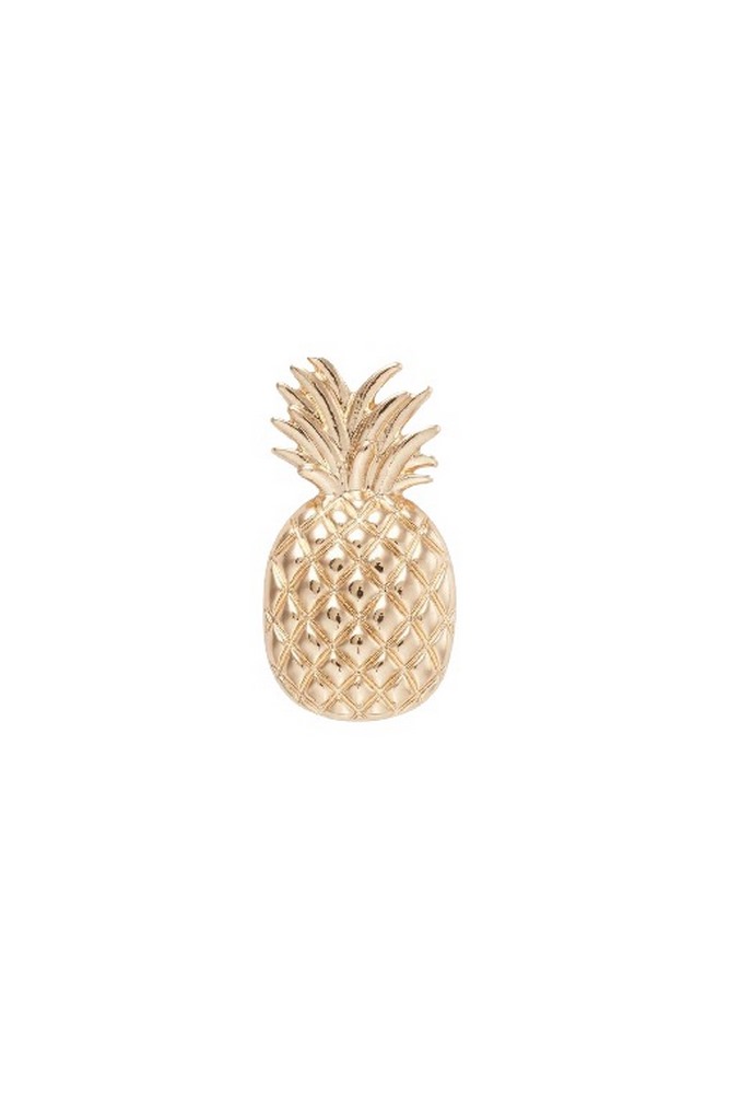 CROCS GOLD PINEAPPLE JIBBITZ CHARMS ΑΞΕΣΟΥΑΡ ΓΥΝΑΙΚΕΙΟ GOLD