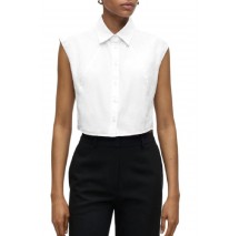 HUGO BOSS TAILORED BLOUSE ESTATE B ΠΟΥΚΑΜΙΣΟ ΓΥΝΑΙΚΕΙΟ WHITE