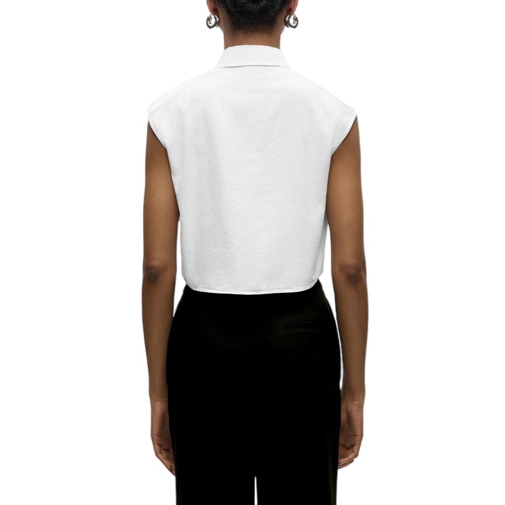 HUGO BOSS TAILORED BLOUSE ESTATE B ΠΟΥΚΑΜΙΣΟ ΓΥΝΑΙΚΕΙΟ WHITE