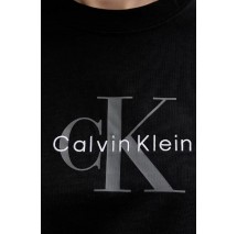 CALVIN KLEIN JEANS HR SS CLSSC MNLG CNC T-SHIRT ΜΠΛΟΥΖΑ ΓΥΝΑΙΚΕΙΑ BLACK