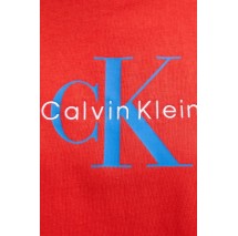 CALVIN KLEIN JEANS HR SS CLSSC MNLG CNC T-SHIRT ΜΠΛΟΥΖΑ ΓΥΝΑΙΚΕΙΑ RED
