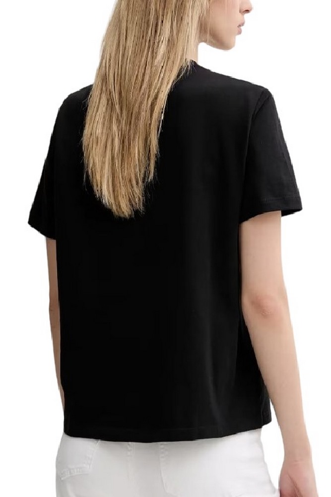 CALVIN KLEIN JEANS HR SS CLSSC MNLG CNC T-SHIRT ΜΠΛΟΥΖΑ ΓΥΝΑΙΚΕΙΑ BLACK