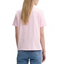 CALVIN KLEIN JEANS HR SS CLSSC MNLG CNC T-SHIRT ΜΠΛΟΥΖΑ ΓΥΝΑΙΚΕΙΑ PINK