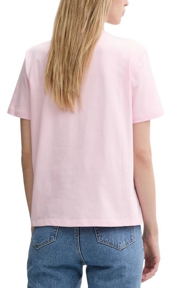 CALVIN KLEIN JEANS HR SS CLSSC MNLG CNC T-SHIRT ΜΠΛΟΥΖΑ ΓΥΝΑΙΚΕΙΑ PINK