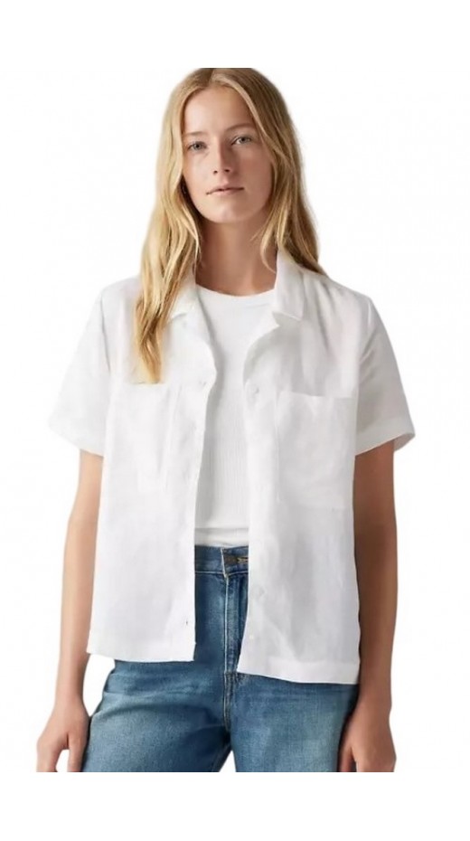LEVIS SONNY CAMP SHIRT 001HO0000 ΠΟΥΚΑΜΙΣΟ ΑΝΔΡΙΚΟ WHITE