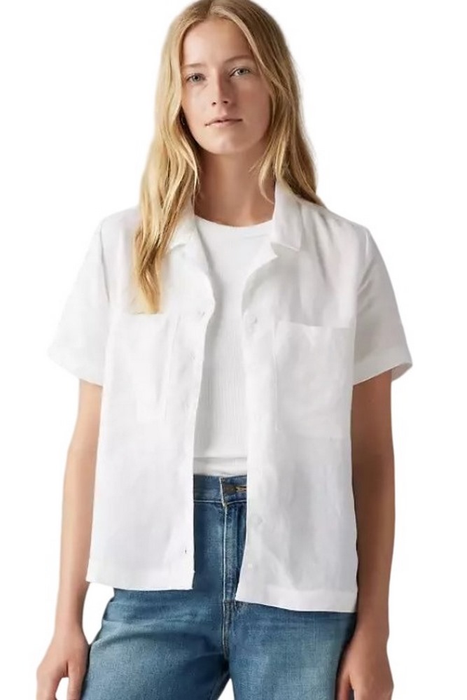 LEVIS SONNY CAMP SHIRT 001HO0000 ΠΟΥΚΑΜΙΣΟ ΑΝΔΡΙΚΟ WHITE