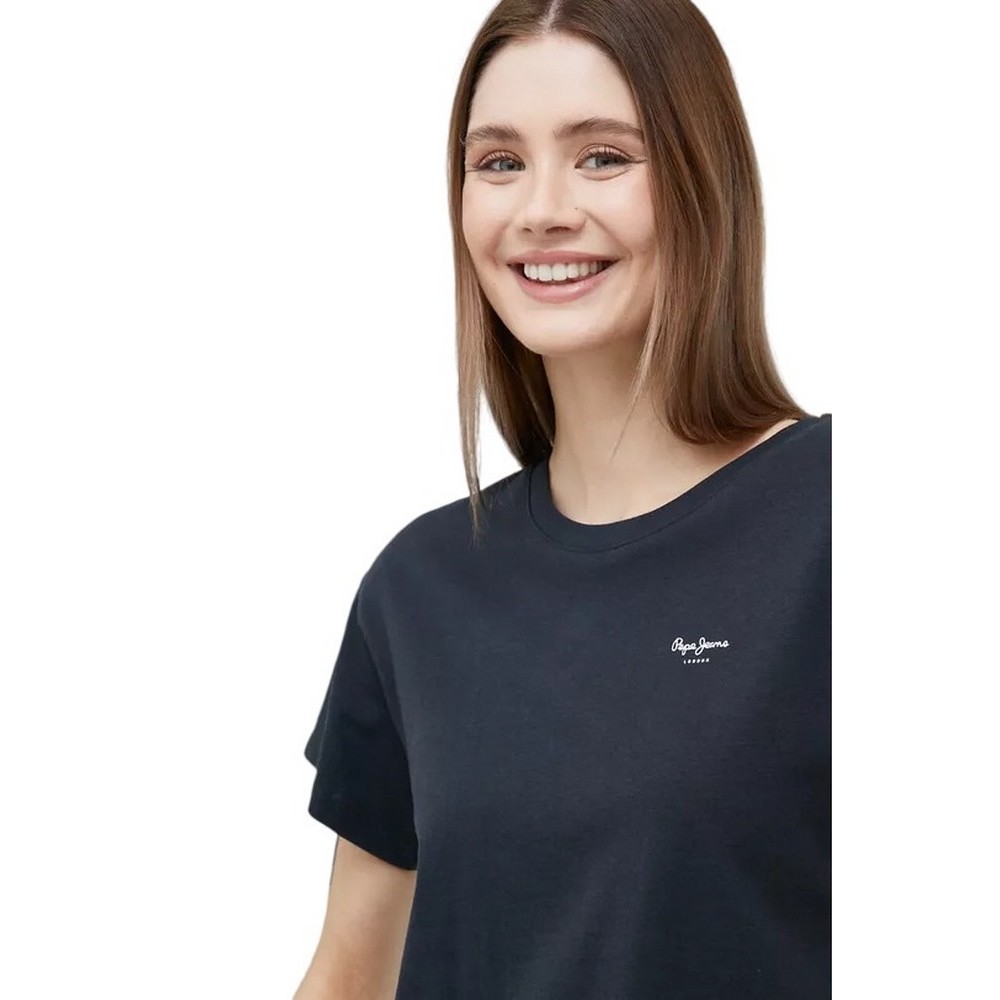 PEPE JEANS WIMANI T-SHIRT ΓΥΝΑΙΚΕΙΟ NAVY