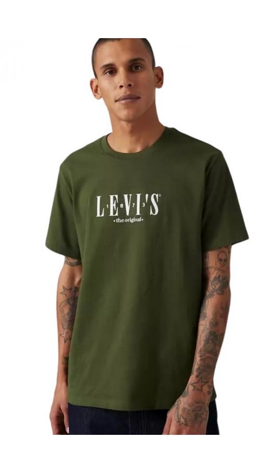 LEVIS SS RELAXED FIT 161431676 TEE T-SHIRT ΜΠΛΟΥΖΑ ΑΝΔΡΙΚΗ GREEN