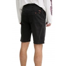SUPERDRY VINTAGE OFFICER CHINO SHORT ΒΕΡΜΟΥΔΑ ΑΝΔΡΙΚΗ BLACK