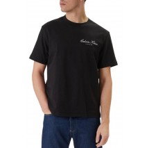 CALVIN KLEIN JEANS 20S MARCH GRAPHIC SEASONAL T-SHIRT ΜΠΛΟΥΖΑ ΑΝΔΡΙΚΗ BLACK